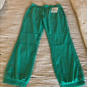 Athleta Kids Teal Run Wild Pant Joggers- lined